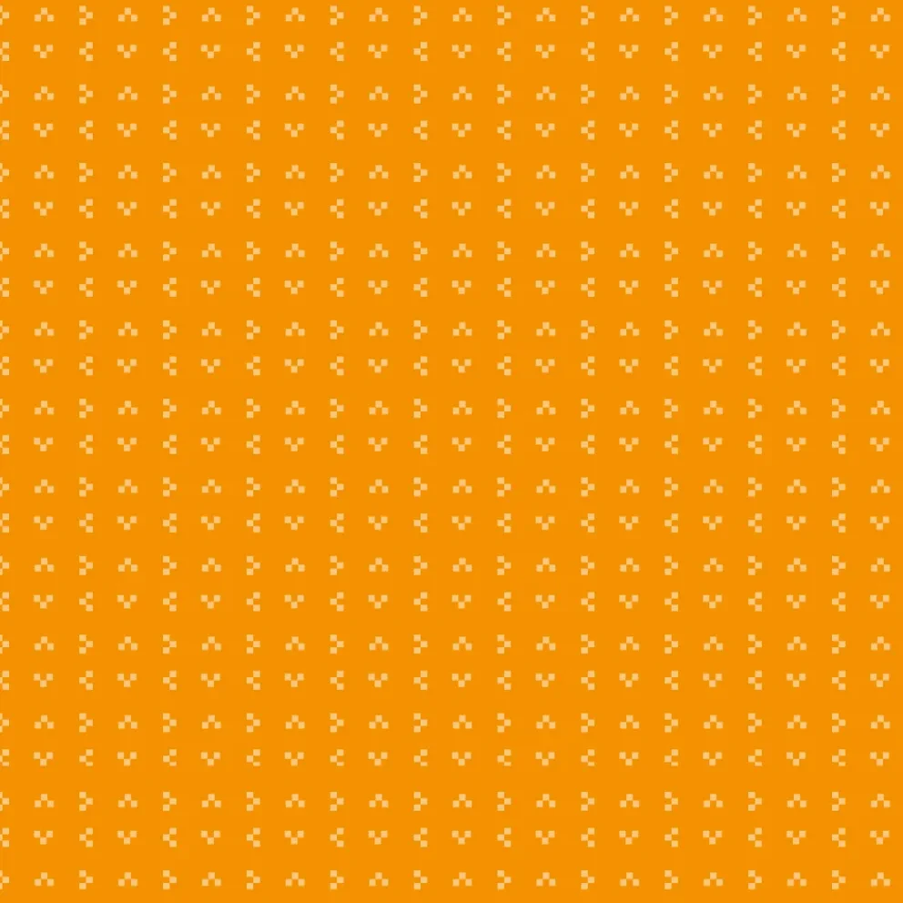 banner patroon oranje