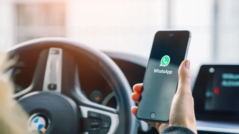 WhatsApp LEF gesprek